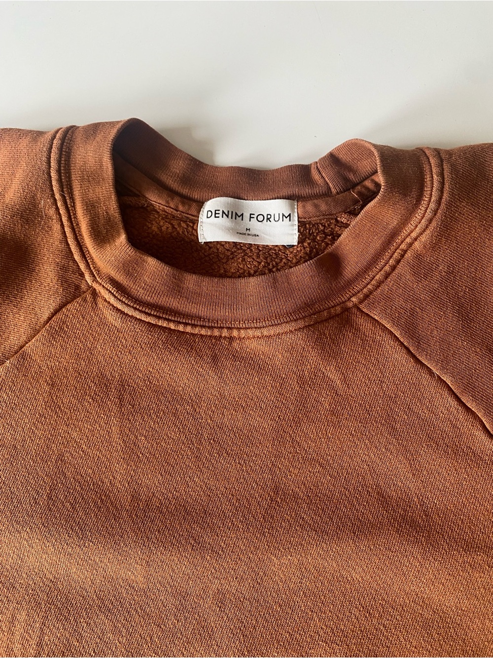 Denim Forum The 70’s Raglan Sweatshirt - Picture 3 of 7